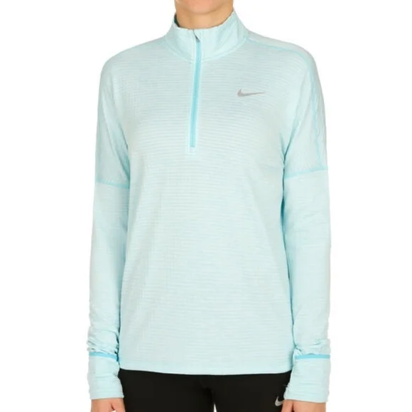 Nike Women’s Blue Dri-FIT 1/2 Zip Pullover - Size S - Performance Gear - Picture 7 of 16